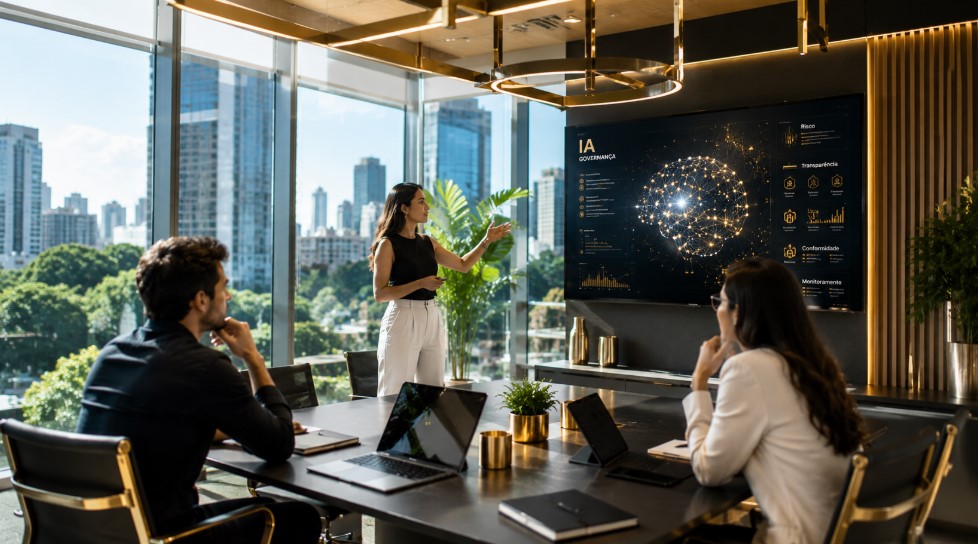Governança de IA em 2026: Sua Empresa Controla o Uso da Inteligência Artificial?